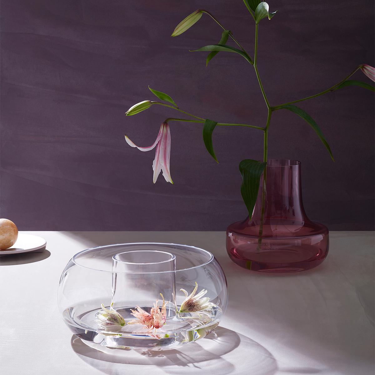 Holmegaard cado váza, švestka