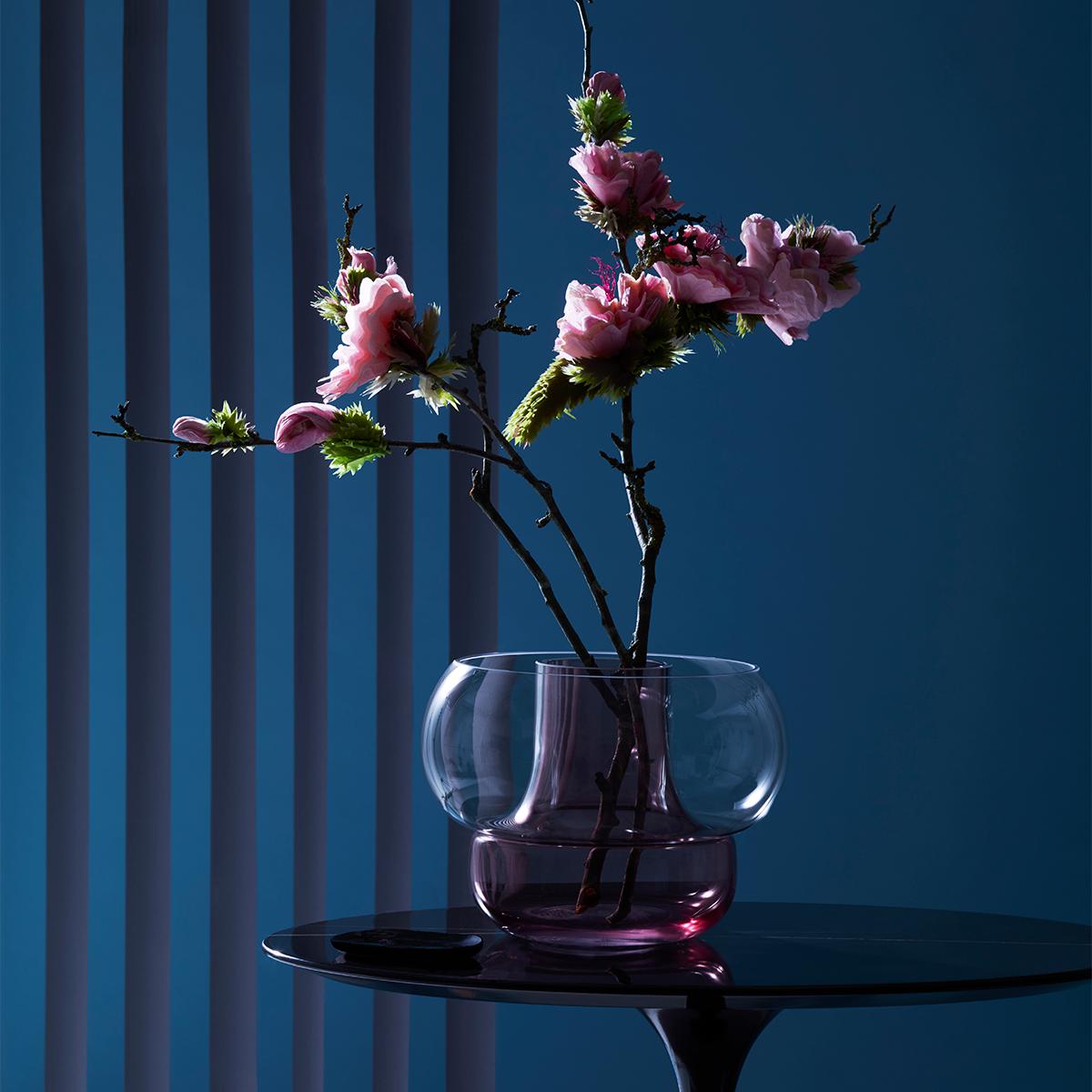 Holmegaard cado váza, švestka