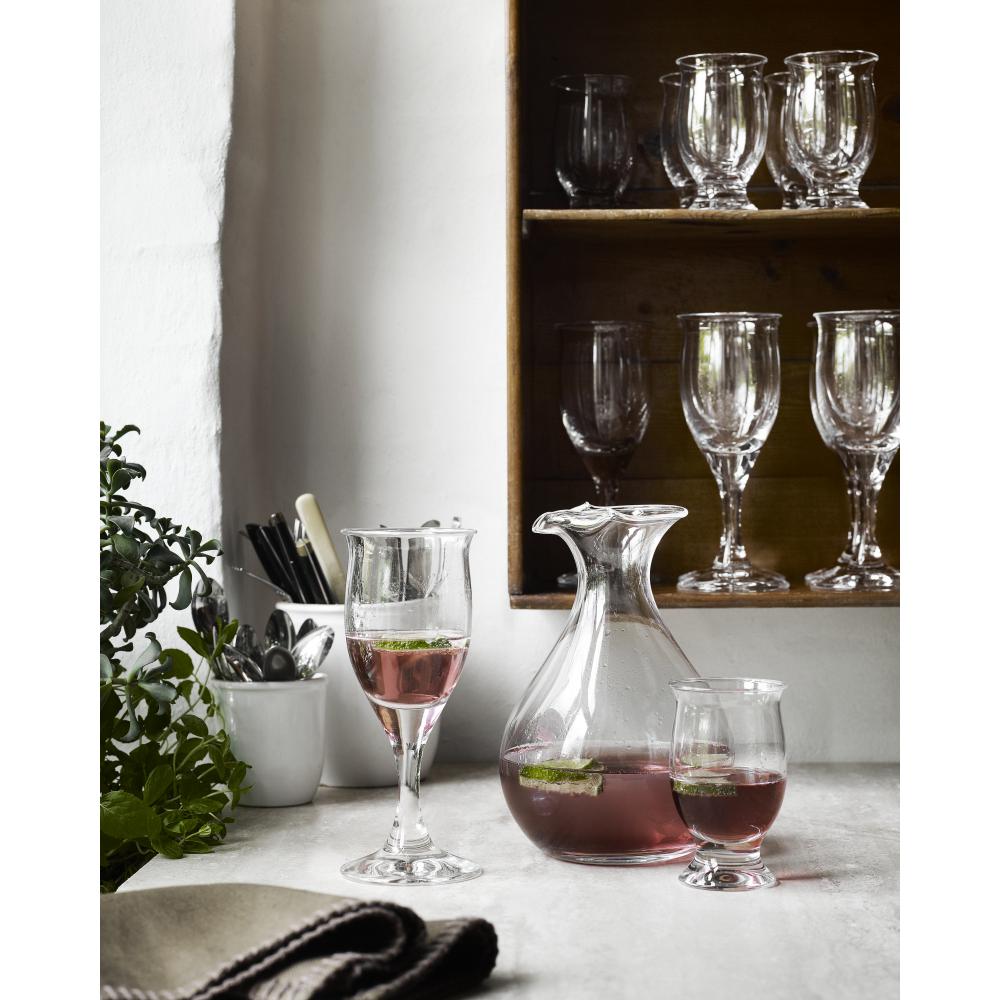 Holmegaard idéelle červené víno sklo