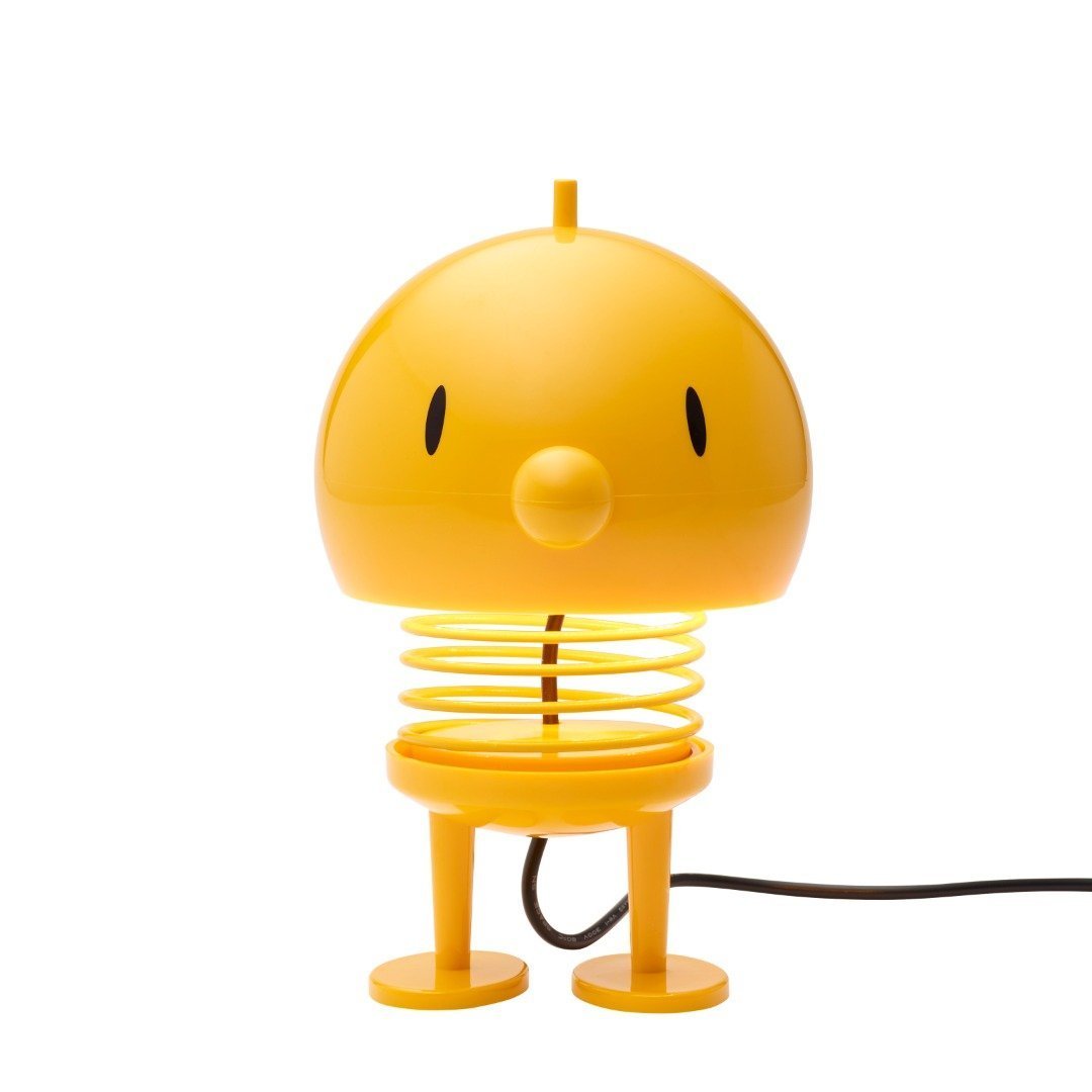 Hoptimist Bumble stolní lampa, žlutá, 13cm