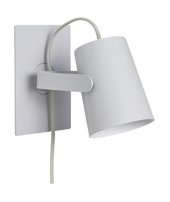 Horlivá nástěnná lampa Hübsch, světle šedá