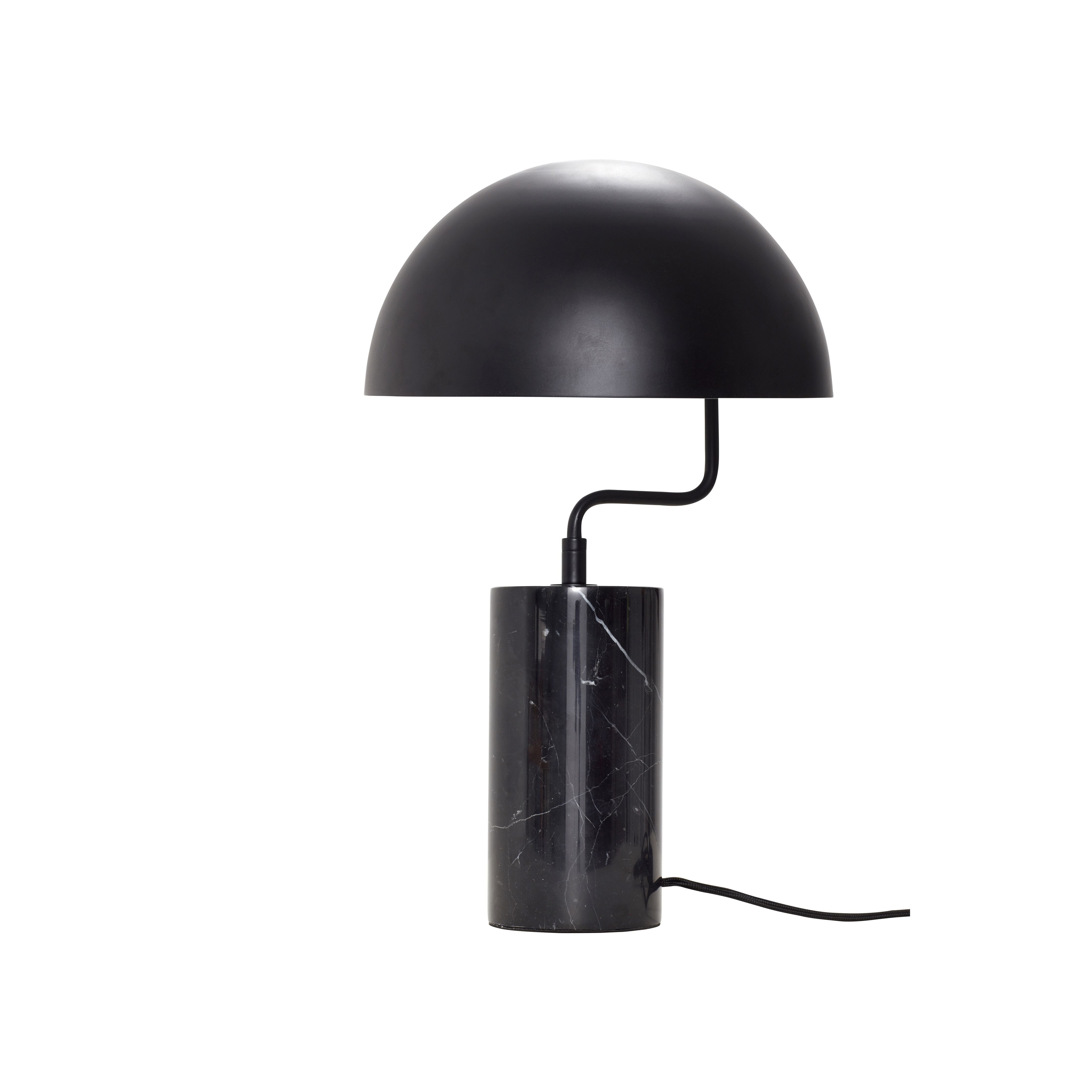 Hübsch Poise stolní lampa, černá