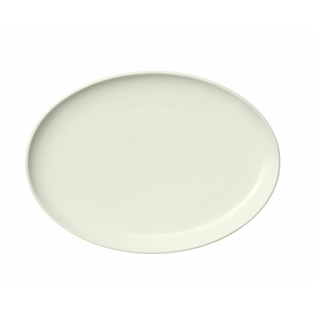 Iittala Essence Oval Plate White, Ø 25 cm