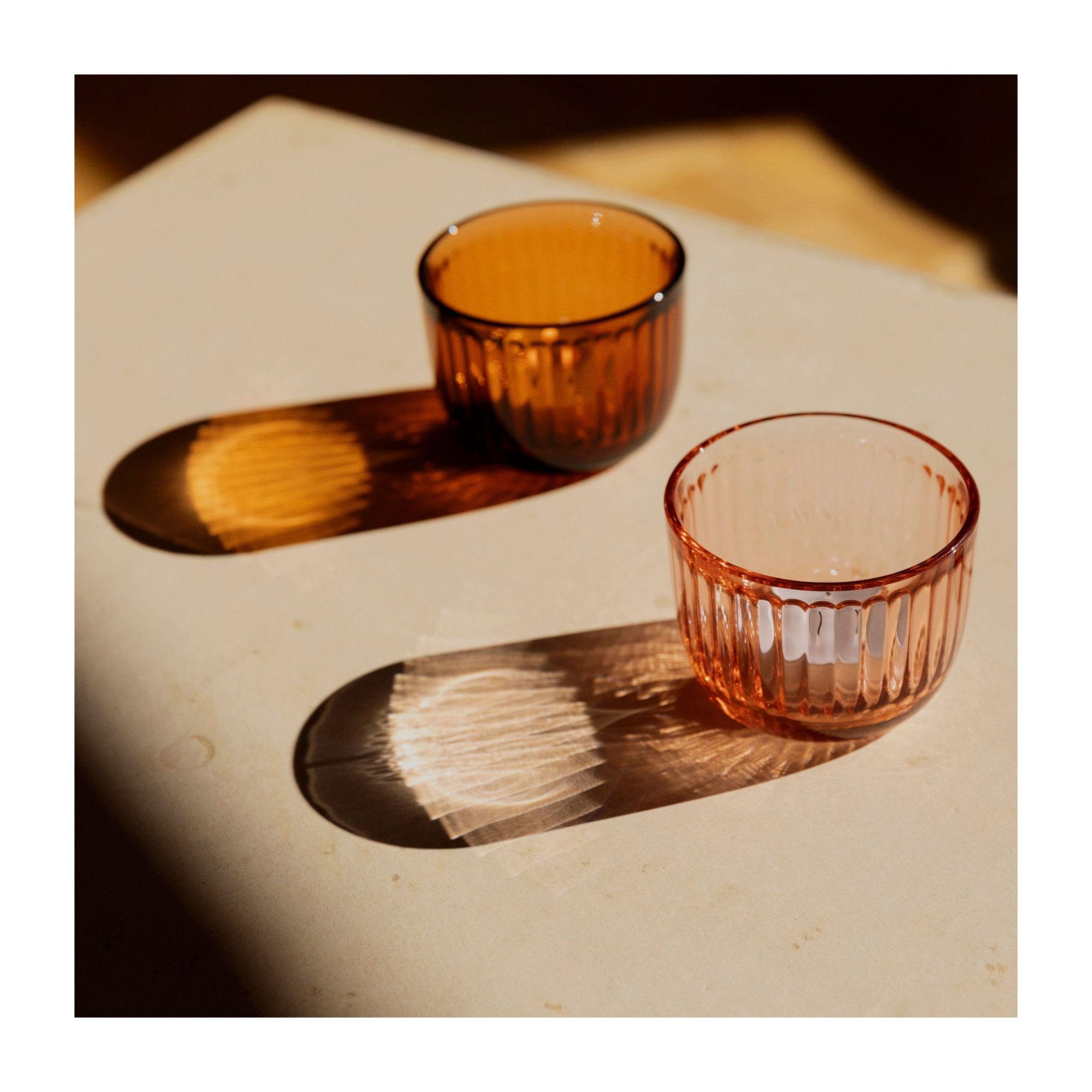 Iittala Raami Lantern Glass Seville Orange, 90 mm