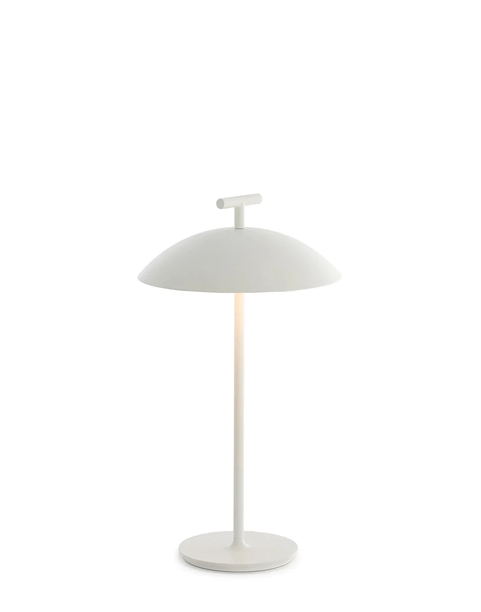 Kartell Mini Geen-bateriová verze stolní lampa, bílá