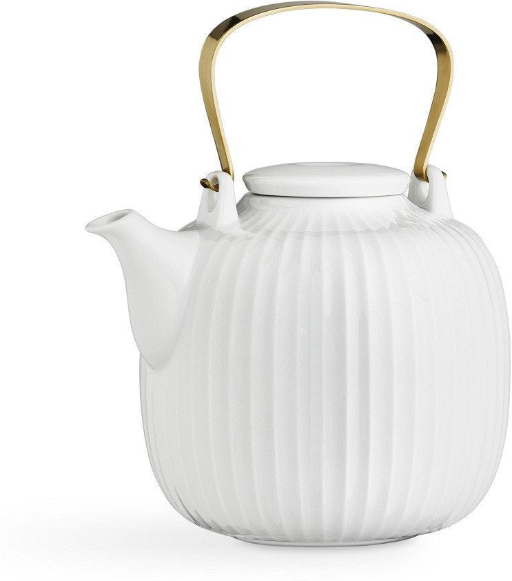 Kähler Hammershøi Teapot, bílá