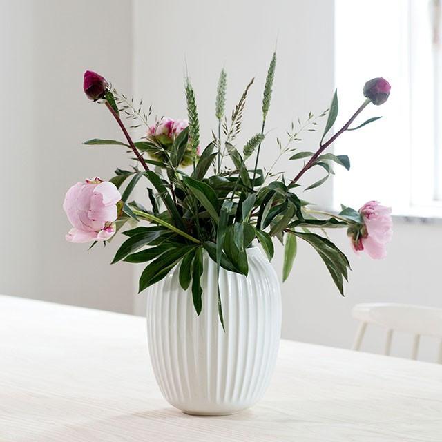 Kähler Hammershøi váza bílá, malá, malá