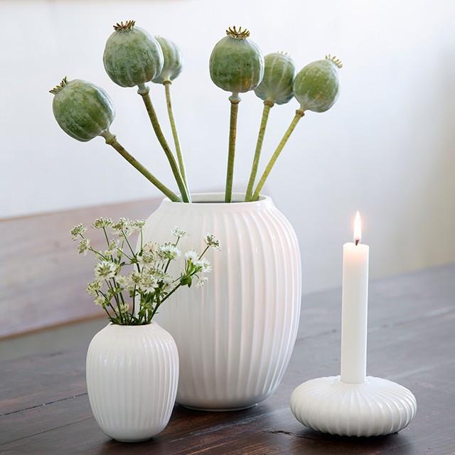 Kähler Hammershøi váza bílá, mini