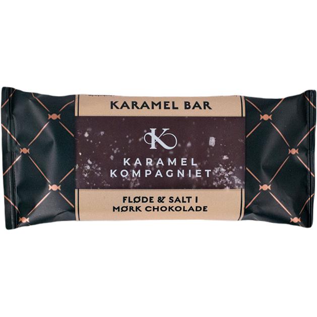 Karamel Kompagniet Caramel Bar, krém a sůl v tmavé čokoládě 50G