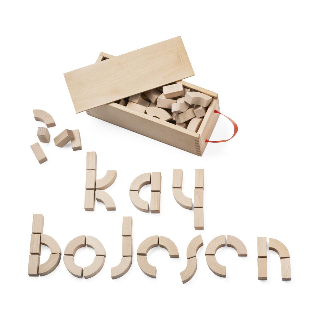 Stavební bloky Kay Bojesen Alphabet