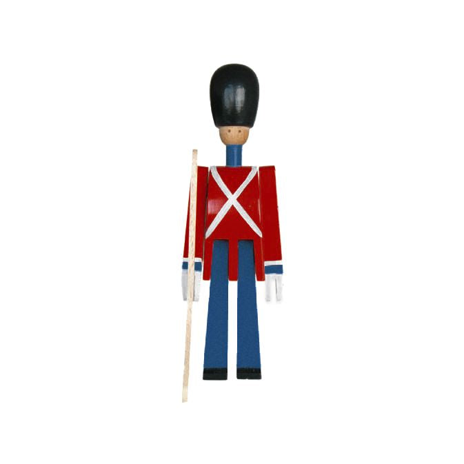 Kay Bojesen Guardsman s puškou malý červená/modrá/bílá