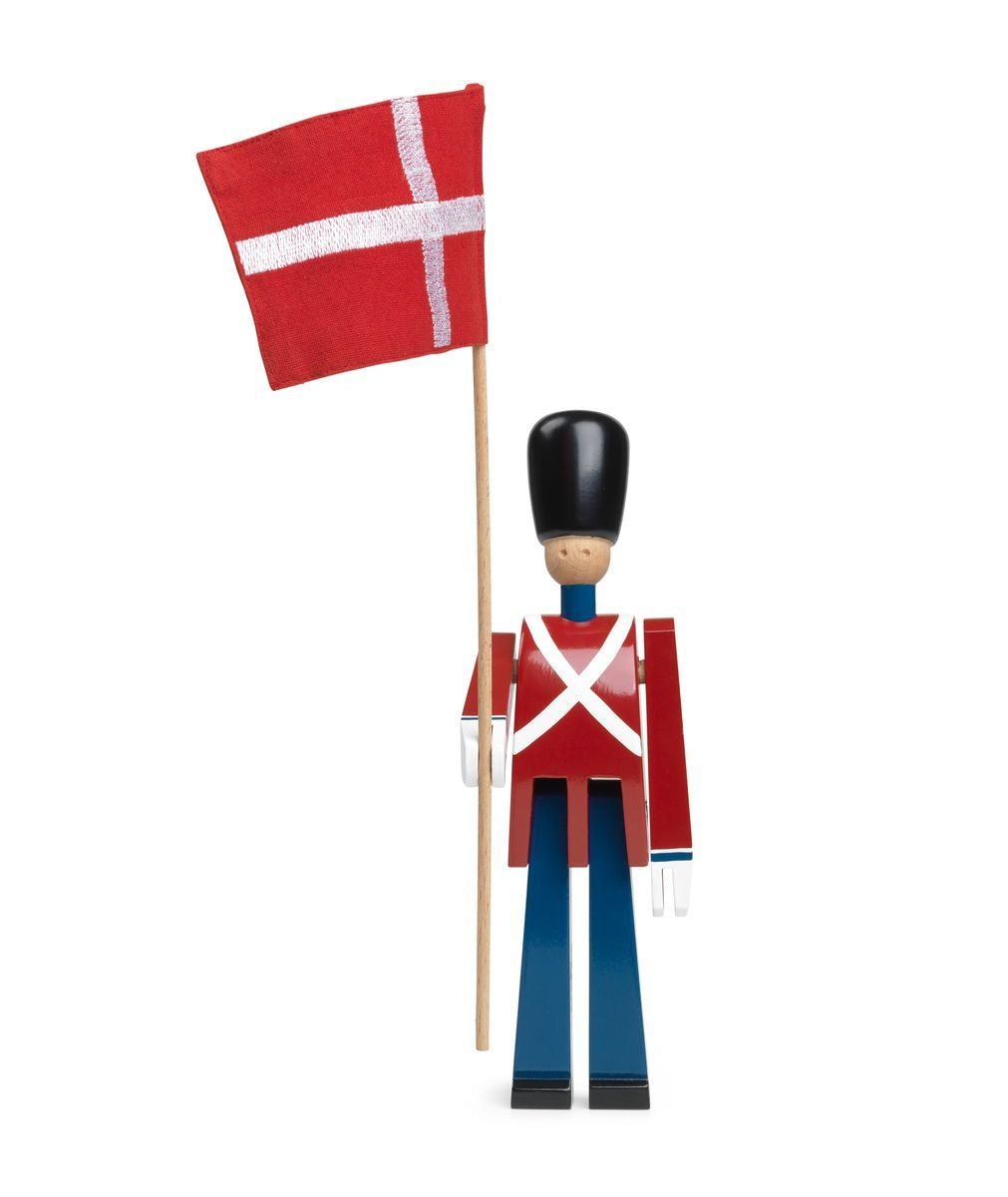 Kay Bojesen náhradní textilní vlajka pro malý standardní nositel (39482) červená/bílá