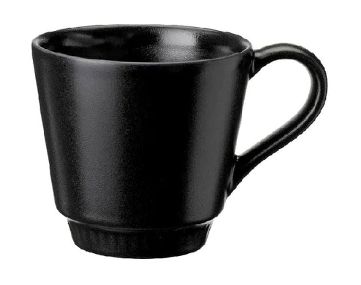Knabstrup Keramik Cup h 9 cm, černá