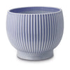 Knabstrup Keramik Flowerpot s koly Ø 16,5 cm, levandule modrá