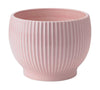 Knabstrup Keramik Flowerpot s koly Ø 16,5 cm, růžová