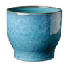 Knabstrup Keramik Flower Pot Ø 16,5 cm, kouřová modrá