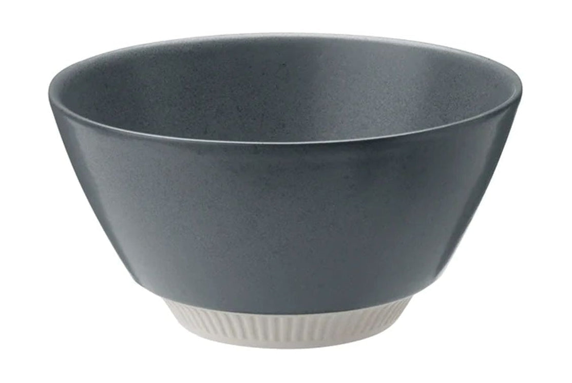 Knabstrup Keramik Colorit Bowl Ø 14 cm, tmavě šedá