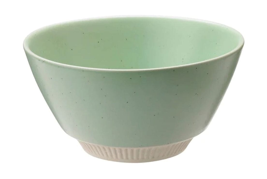 Knabstrup Keramik Colorit Bowl Ø 14 cm, světle zelená