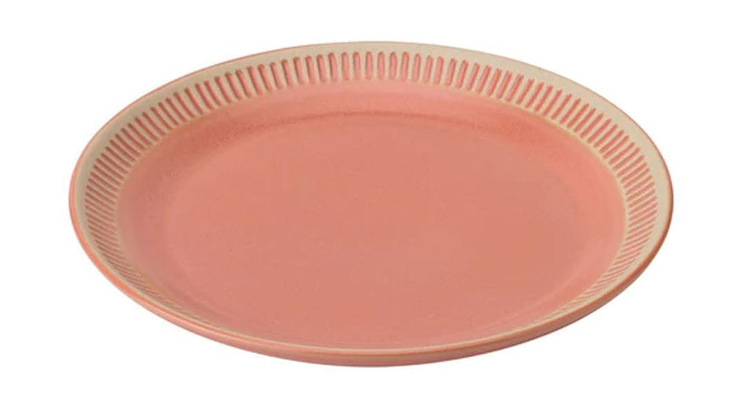 Knabstrup Keramik Colorit Plate Ø 19 cm, Koral