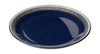 Knabstrup Keramik Colorit Plate ø 19 Cm, Navy Blue