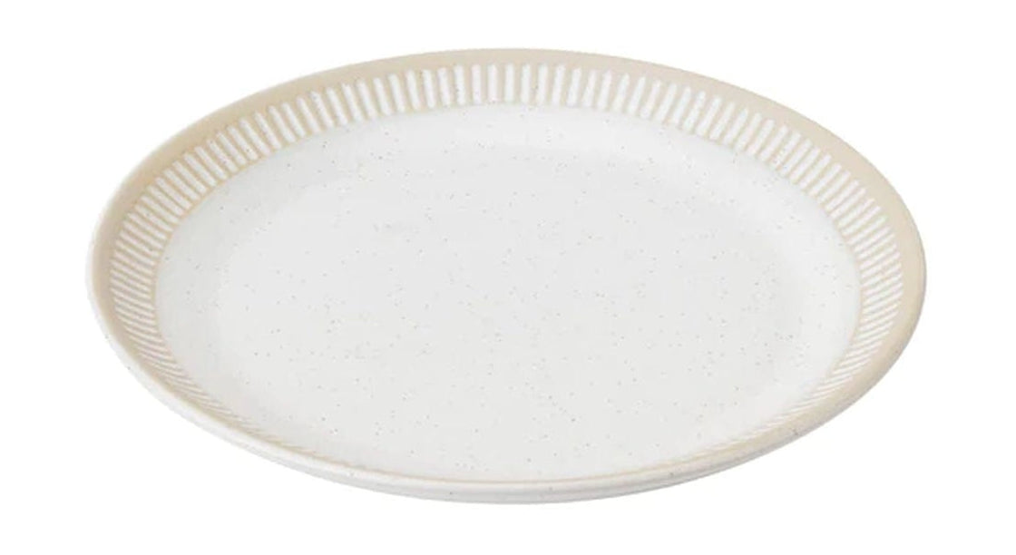 Knabstrup Keramik Colorit Plate Ø 19 cm, písek