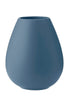 Knabstrup Keramik Earth Vase H 19 cm, zaprášená modrá