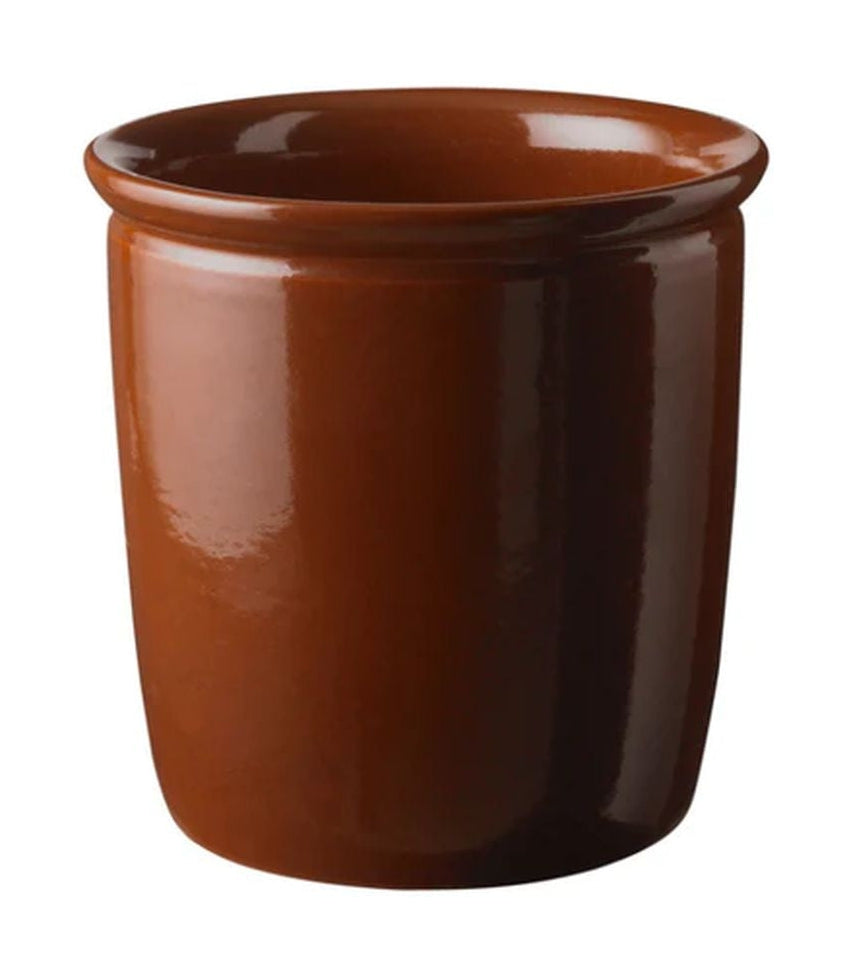 Knabstrup Keramik Pickle Pot 4 L, Brown