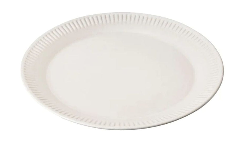Knabstrup Keramik Plate Ø 19 cm, bílá