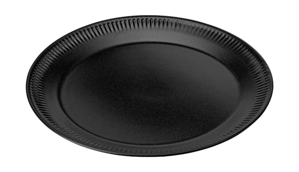 Knabstrup Keramik Plate Ø 22 cm, černá