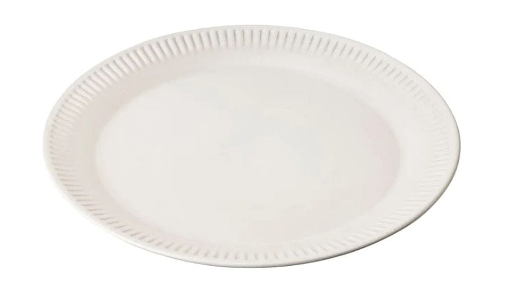 Knabstrup Keramik Plate Ø 22 cm, bílá