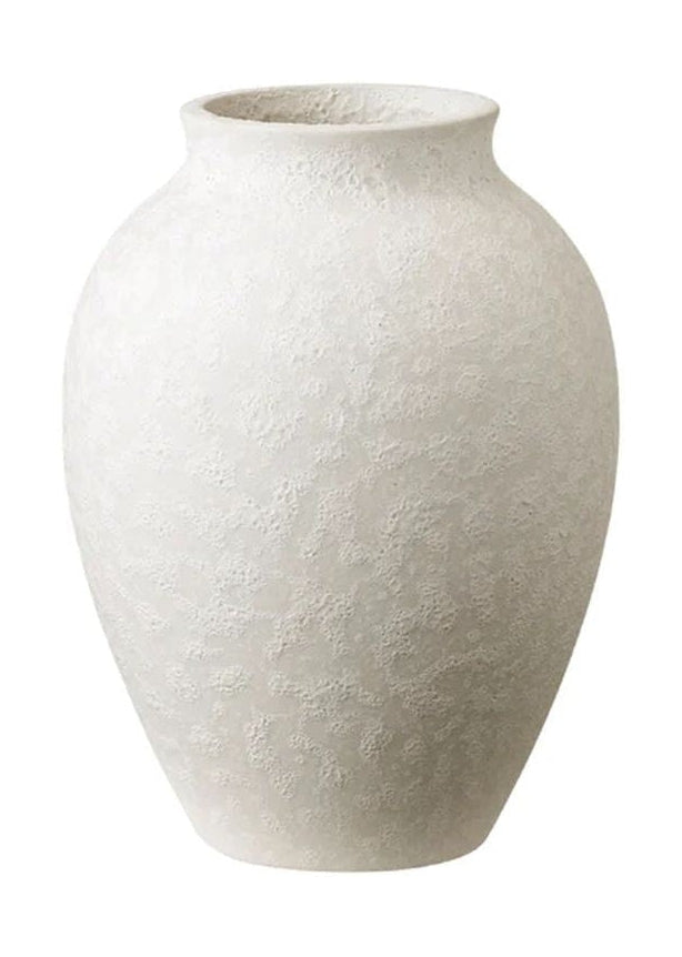 Knabstrup Keramik Vase H 12,5 cm, bílá