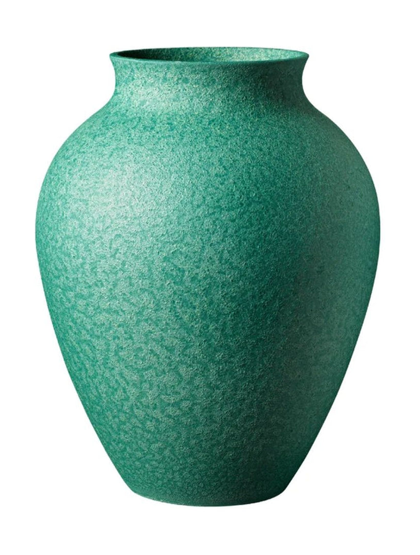 Knabstrup Keramik Vase H 35 cm, máta zelená