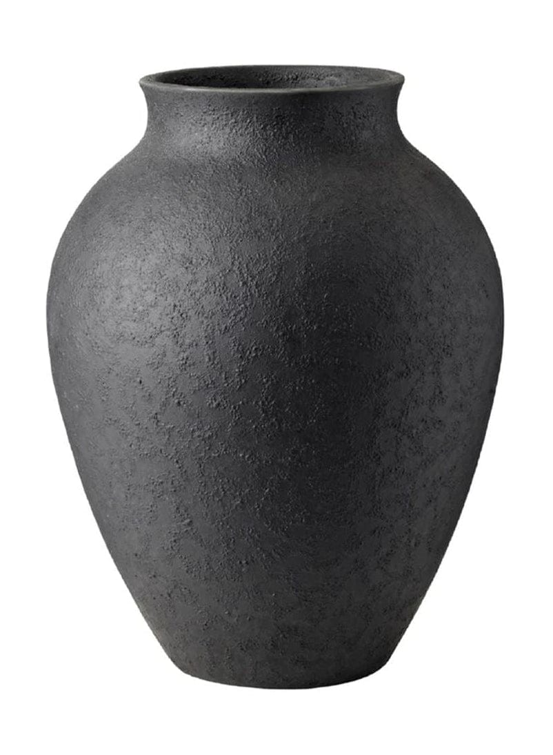 Knabstrup Keramik Vase H 35 cm, černá