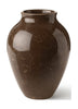 Knabstrup Keramik Vase Natura H 20 cm, hnědá
