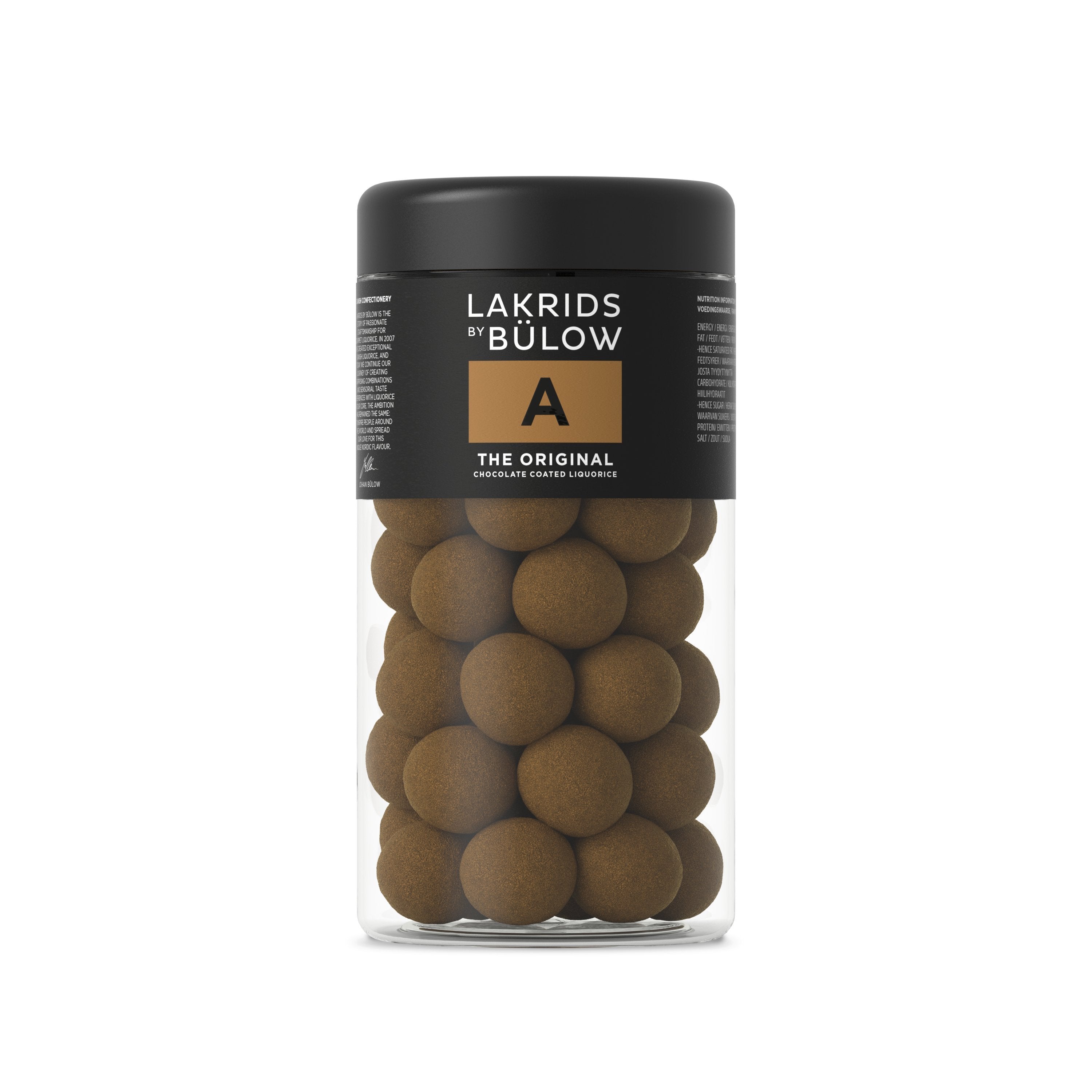 Lakrids od Bülow Black Box - A & 2, 415 gramů
