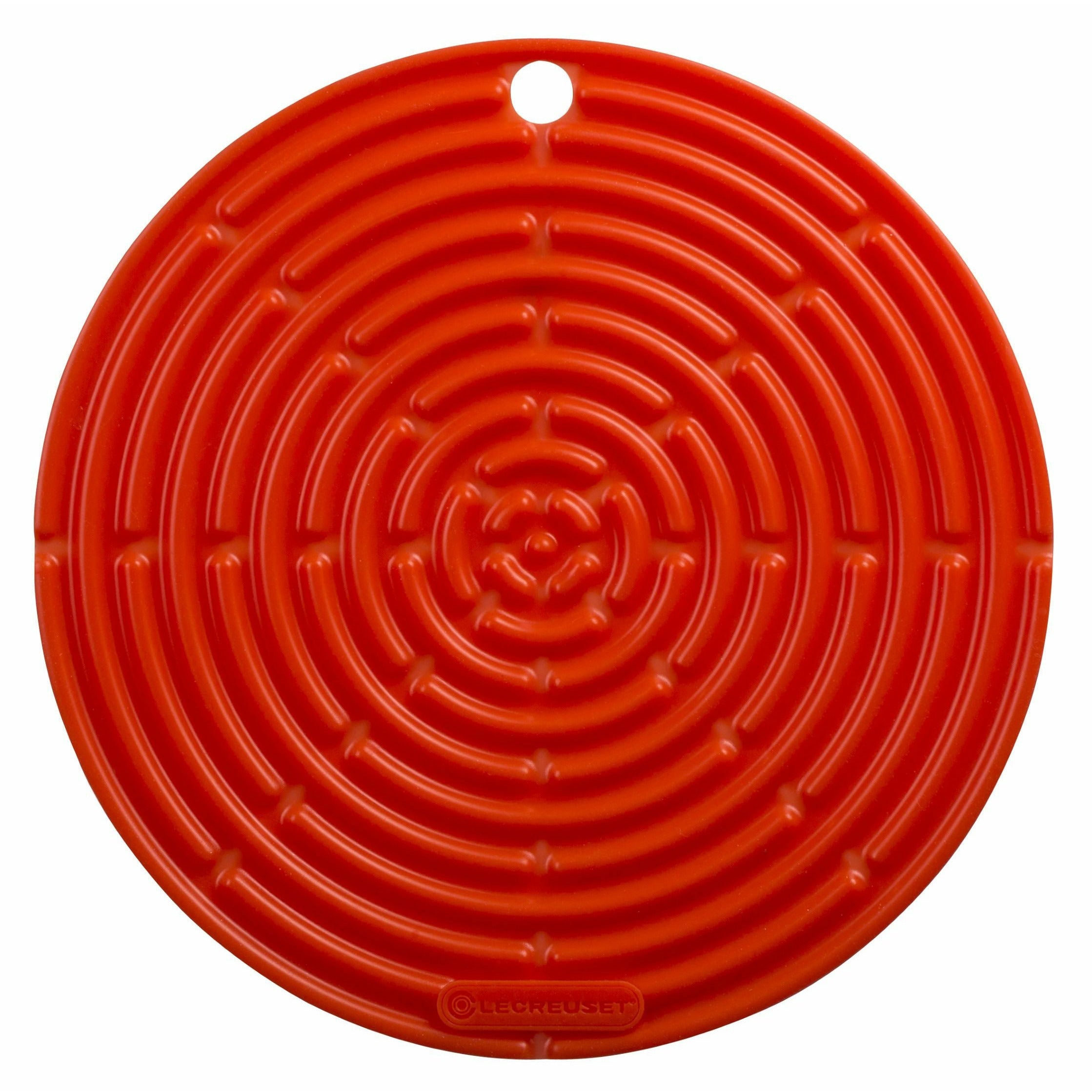 Le Creuset Round Potholder Classic 20,5 cm, červená trouba