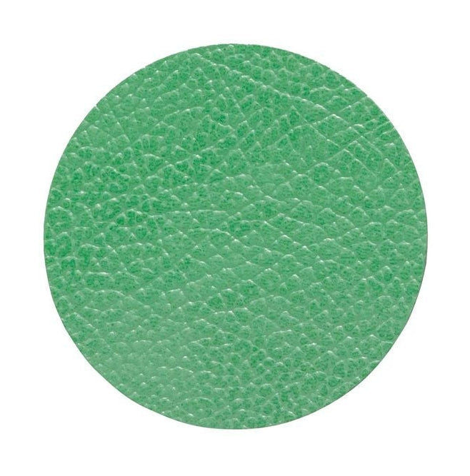 Lind DNA Circle Glass Coaster Hippo Leather, Forest Green