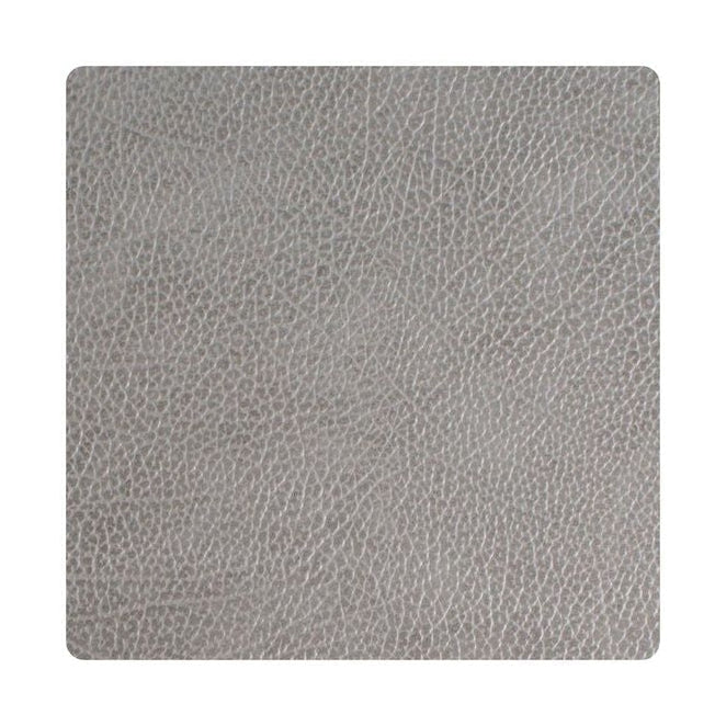 Lind DNA Square Glass Coaster Hippo Leather, Antracite Grey