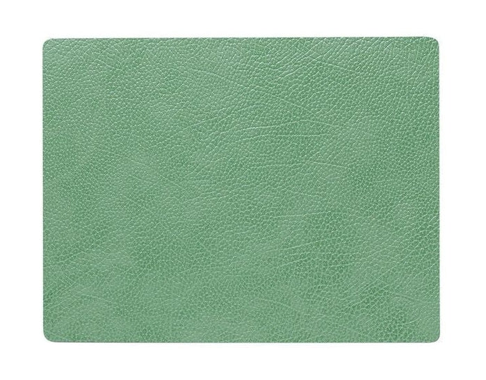 Lind Dna Square Placemat Hippo Leather M, Forest Green