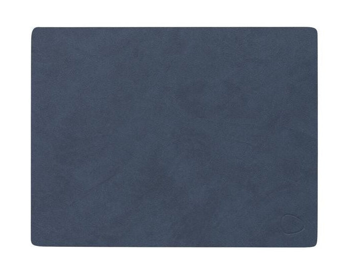 Lind DNA Square Placemat Nupo Leather M, antracit