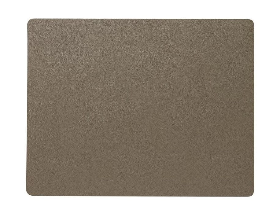 Lind DNA Square Placemat Serene Leather L, Mo S