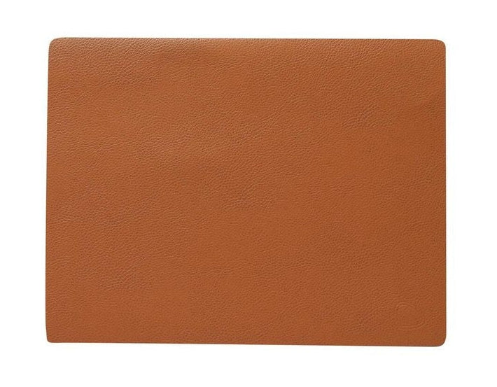 Lind Dna Square Placemat Serene Leather M, Natural