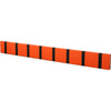 Loca knax horizontální stojan na kabáty 8 háčků, horký oranžový/černý