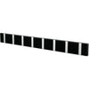 Horizontální stojan na loca knax 8 háčků, černá/šedá