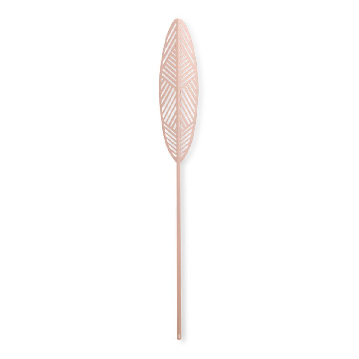 Kovový list Lucie Kaas Leaflike Silva Pink, 41 cm