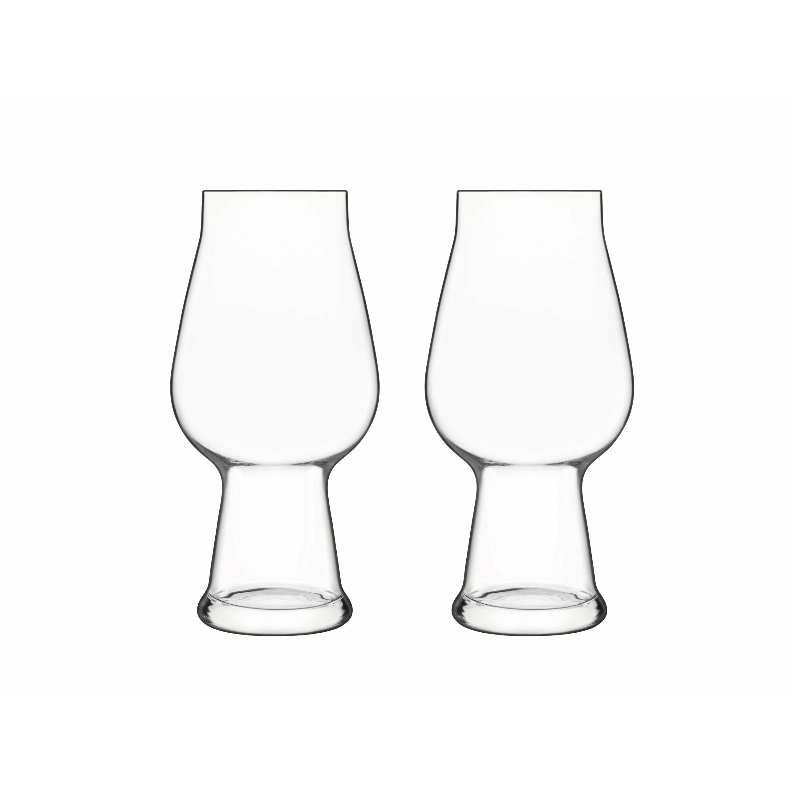 Luigi Borlioli Birrateque Beer Glass IPA/Ale, 2 kusy