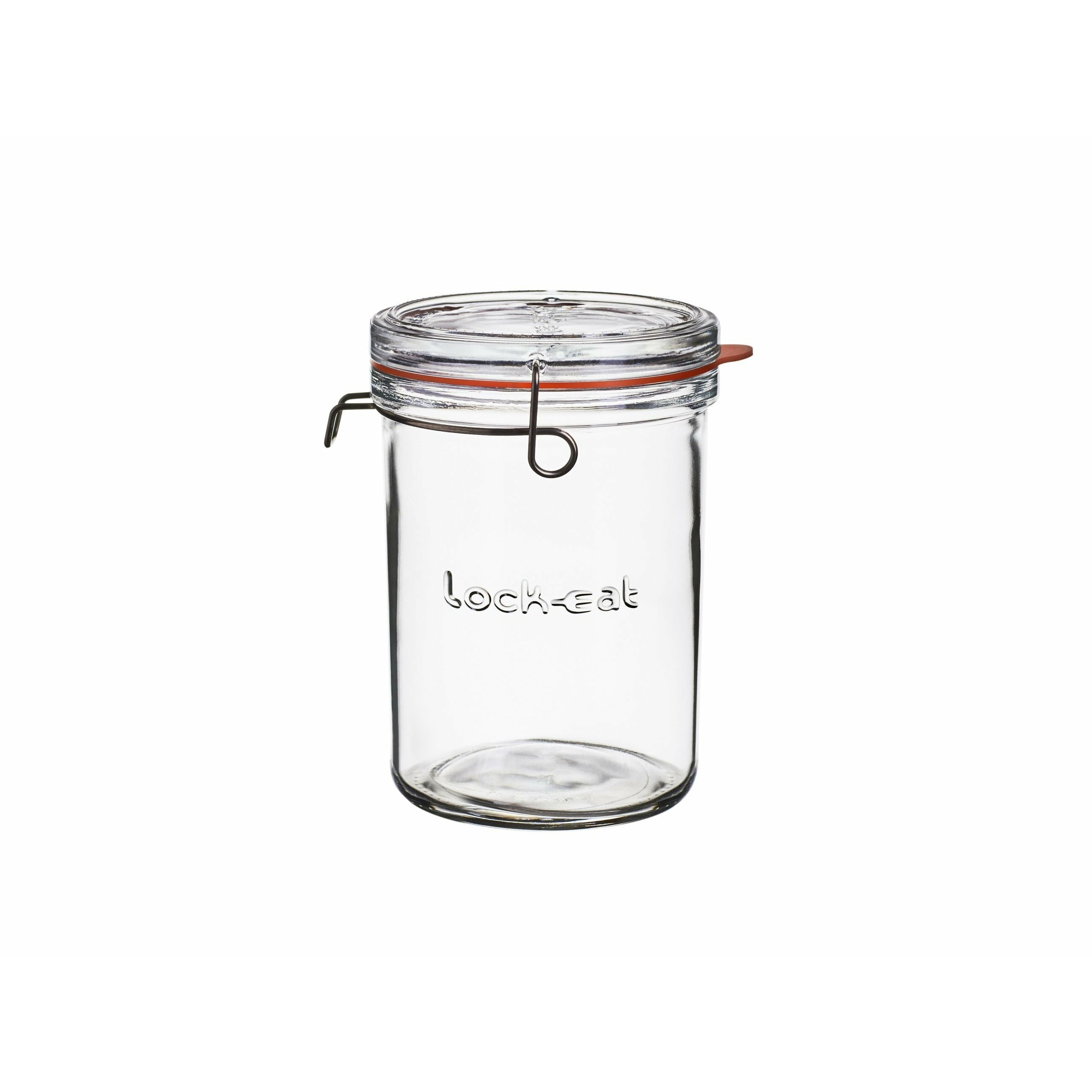 Luigi Bormioli Lock Eat Mason Jar With Tampa, 1 Cl