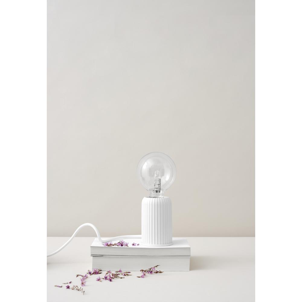 Lyngby Fitting Lamp č. 3 bílá, 10,7 cm