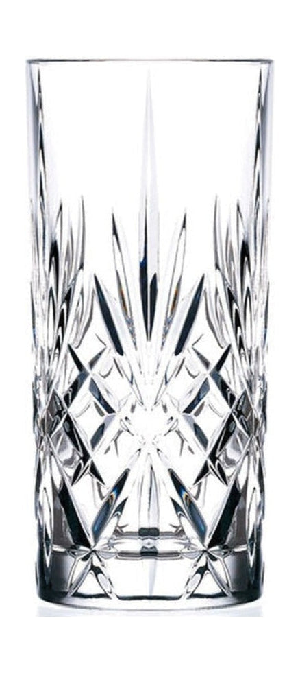 Lyngby Glas Melodia Krystal Highball Drink Glass 6 Cl, 6 ks.