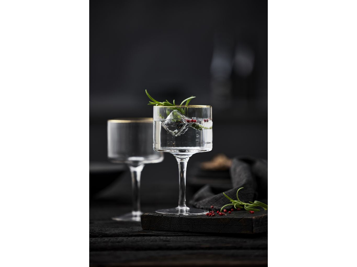 Lyngby Glas Palermo Gold Gin & Tonic Glass 32 Cl, 4 ks.